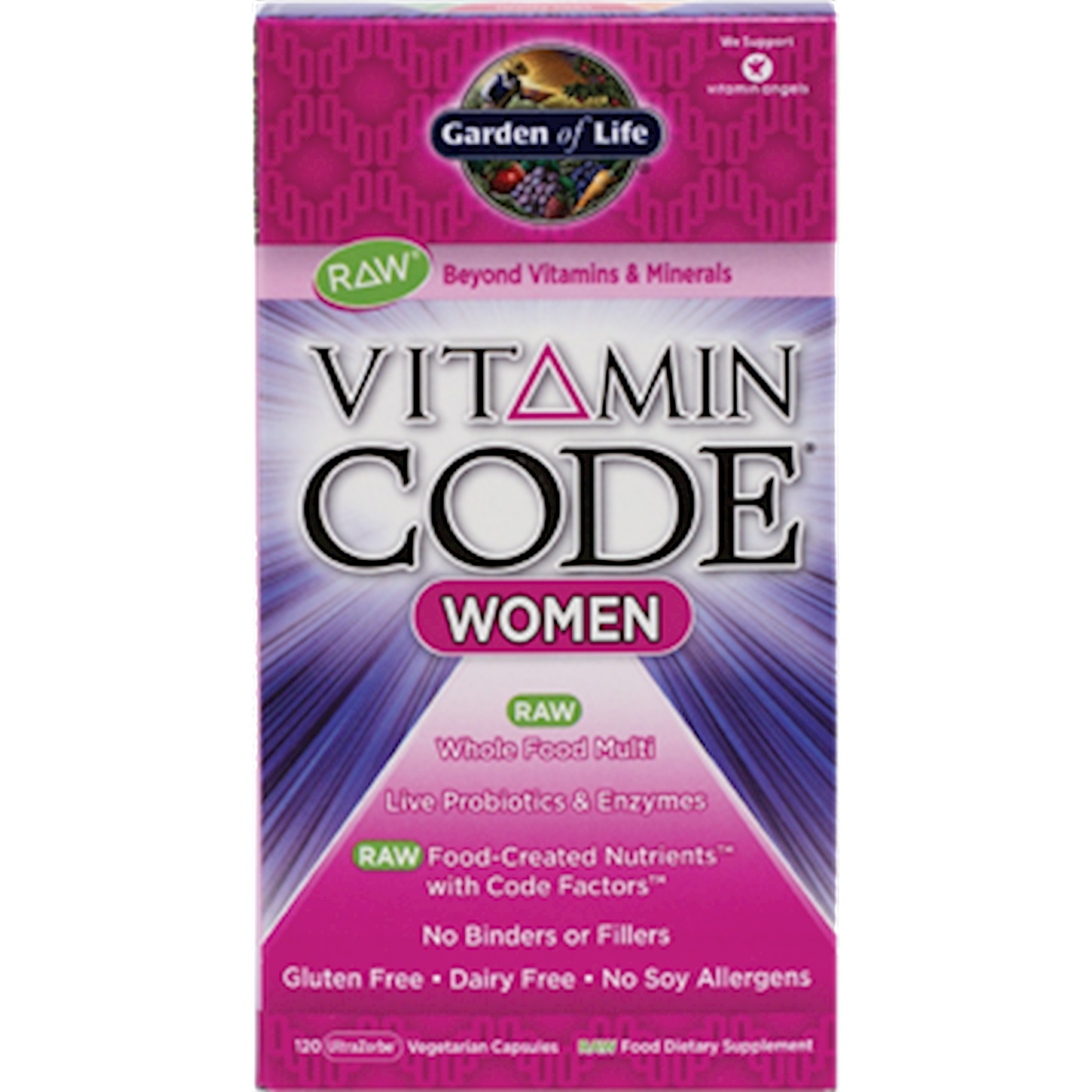 Vitamin Code Women 120 vcaps Curated Wellness