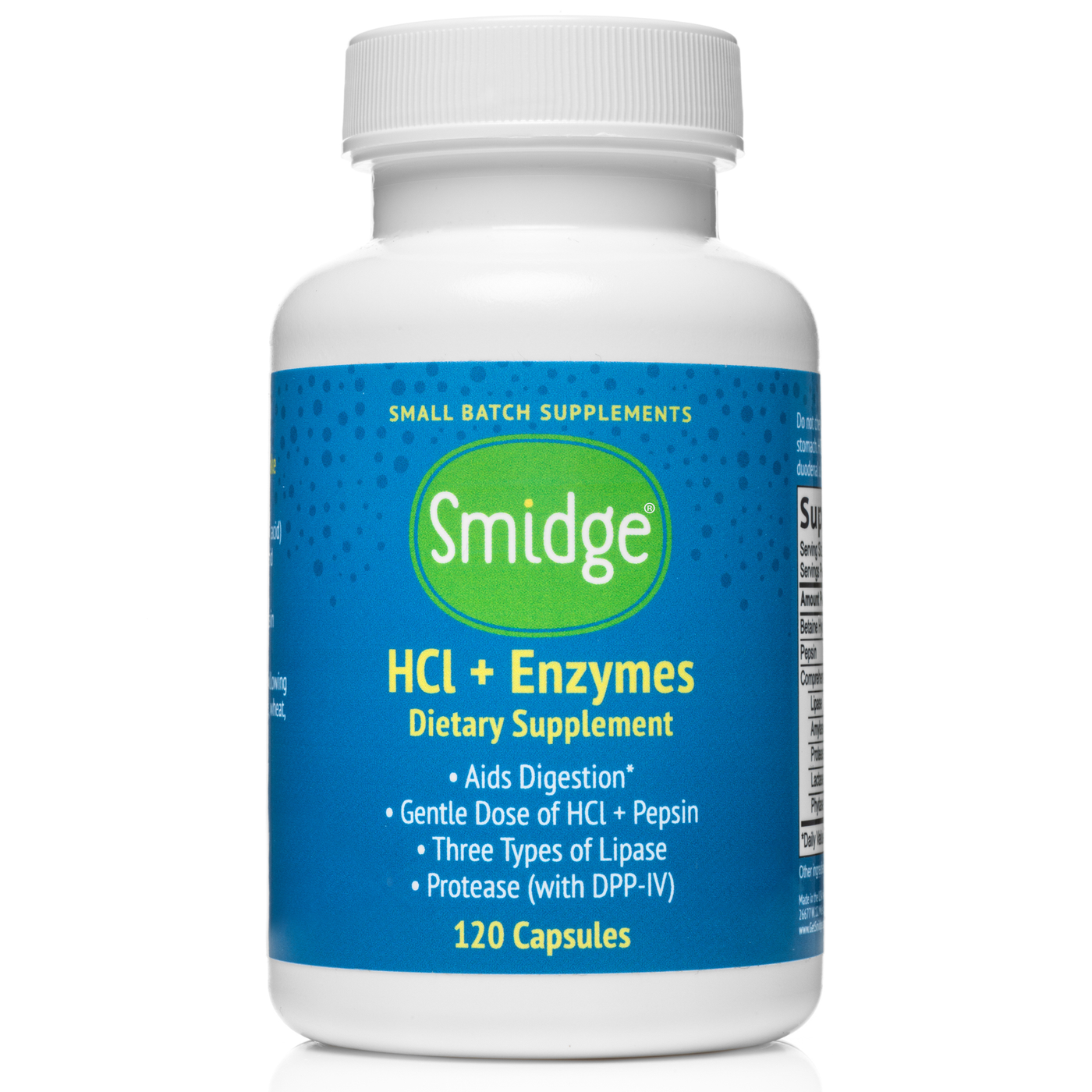 Smidge HCl+Enzymes  Curated Wellness
