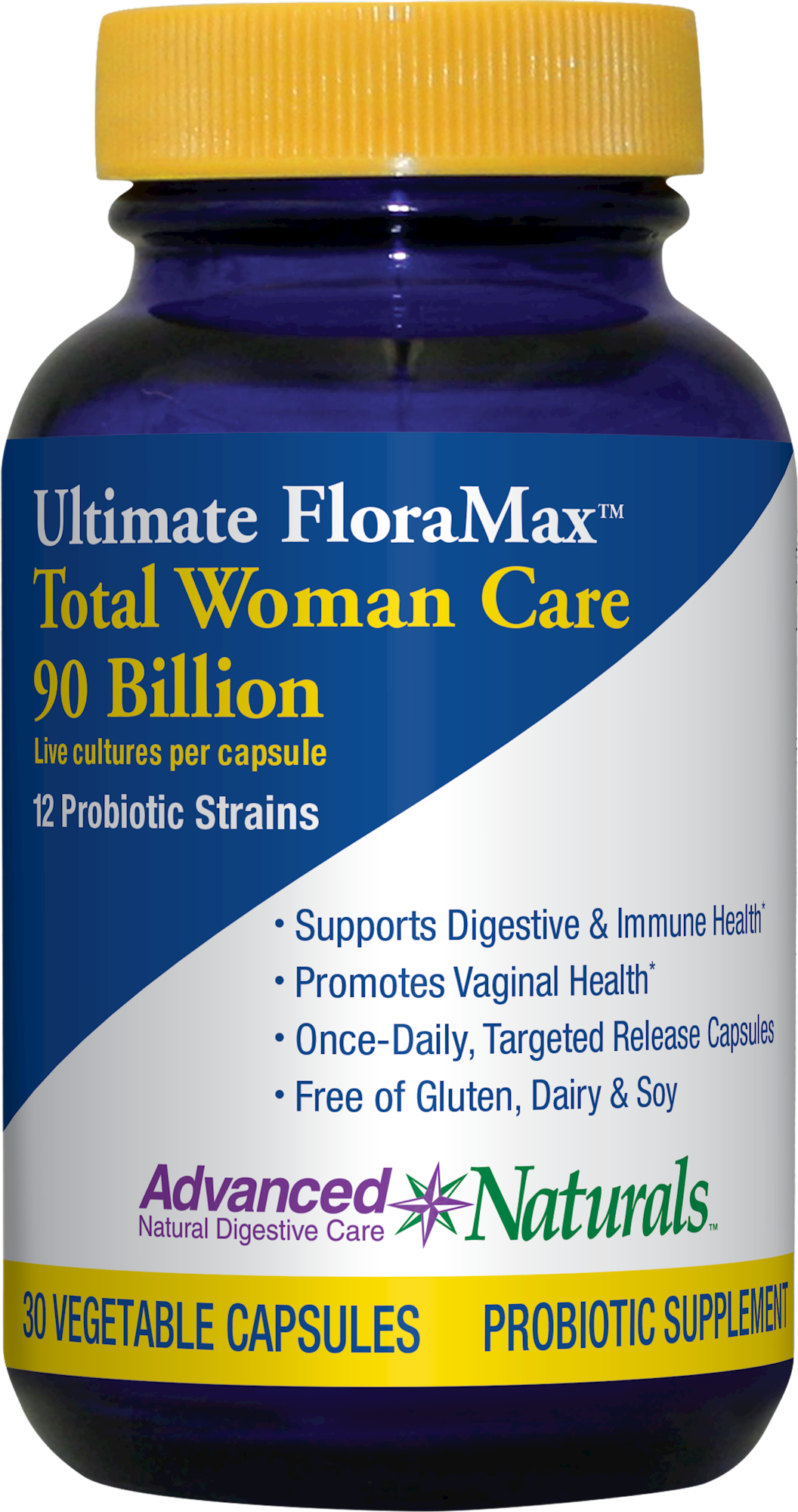 Ultimate FloraMax Total Woman 30 vcaps Curated Wellness