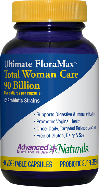 Ultimate FloraMax Total Woman 30 vcaps Curated Wellness