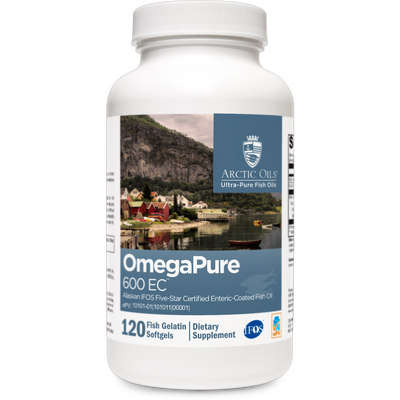 OmegaPure 600 EC 120 Softgels Curated Wellness