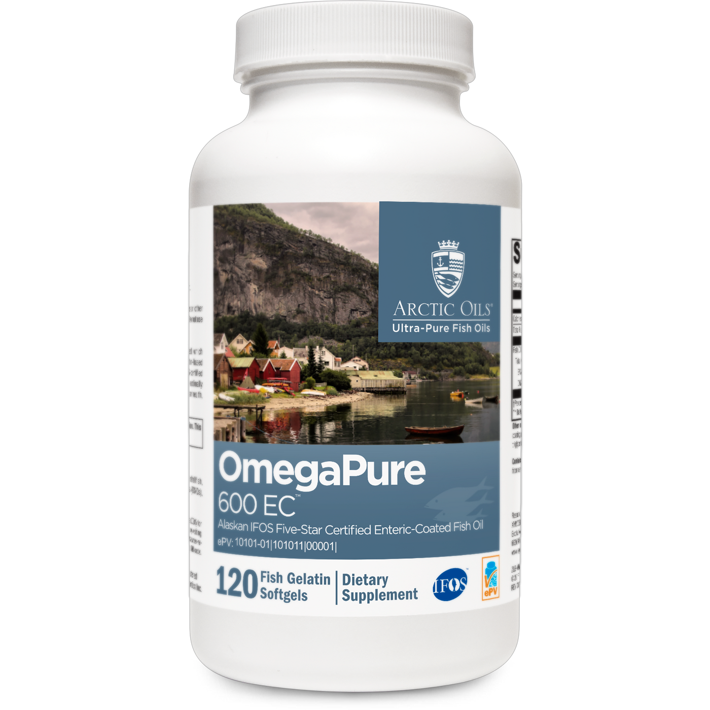 OmegaPure 600 EC 120 Softgels Curated Wellness