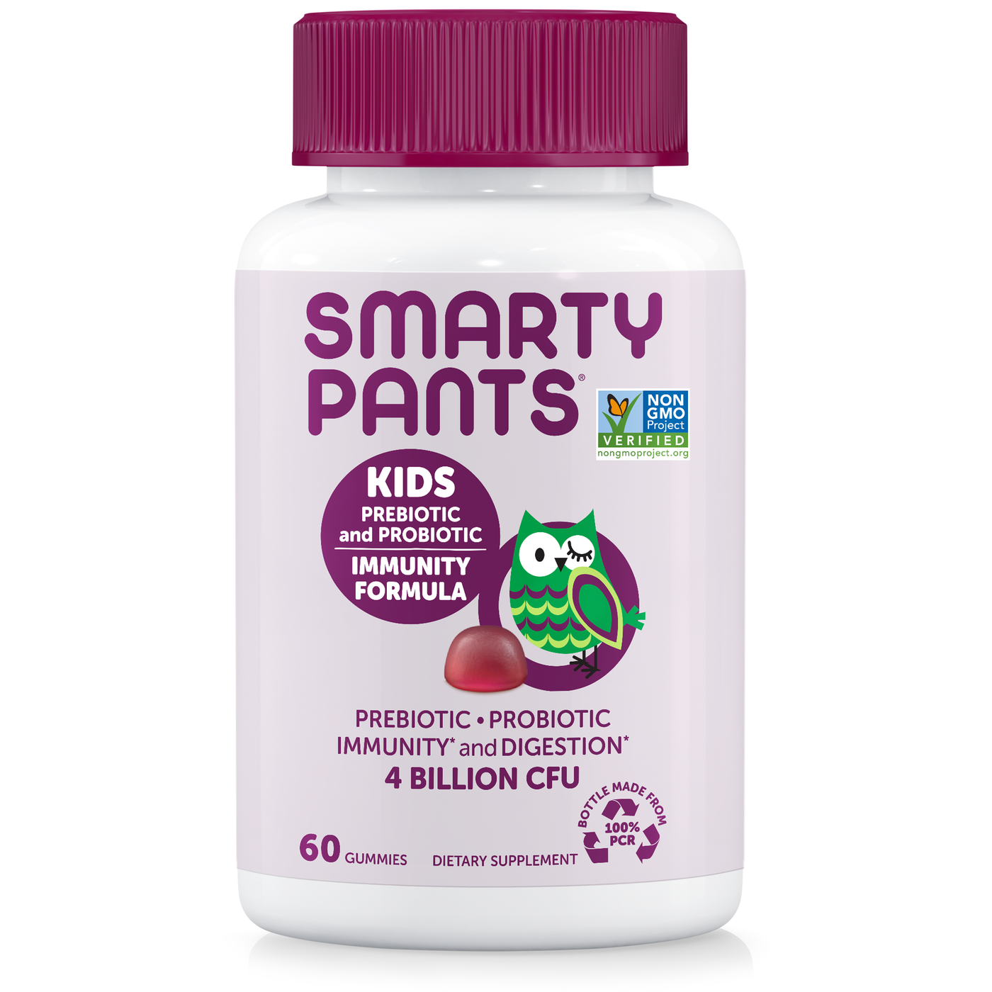 Kids Probiotic Grape 60 gummies Curated Wellness