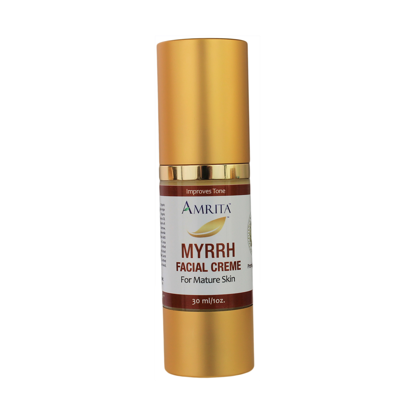 Myrrh Facial Creme for Mature Skin 1oz Curated Wellness