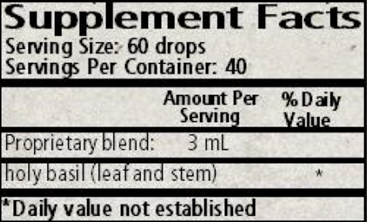 Ocimum spp. / Holy Basil 4 fl oz Curated Wellness