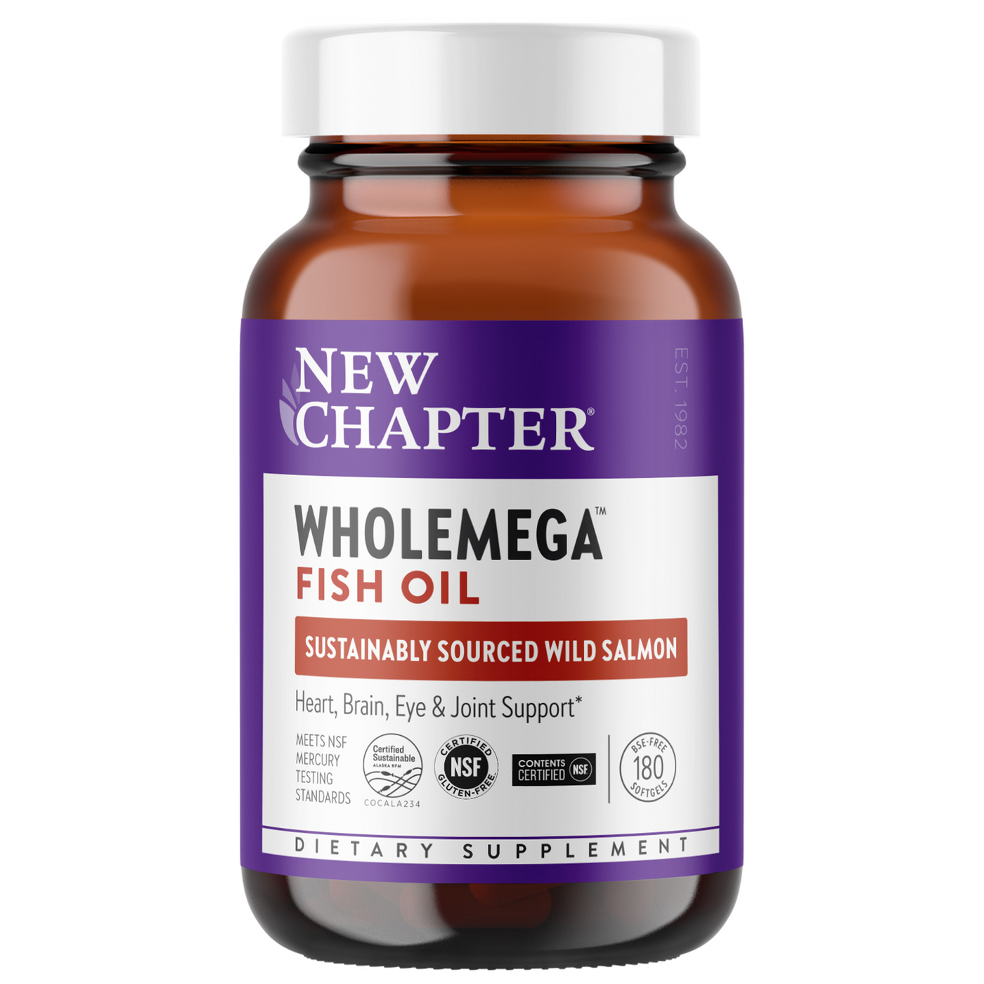 Wholemega 1,000 mg 180 softgel Curated Wellness