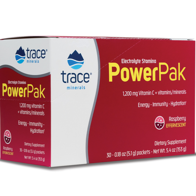 Power Pak Non-GMO Raspberry 30 packets Curated Wellness