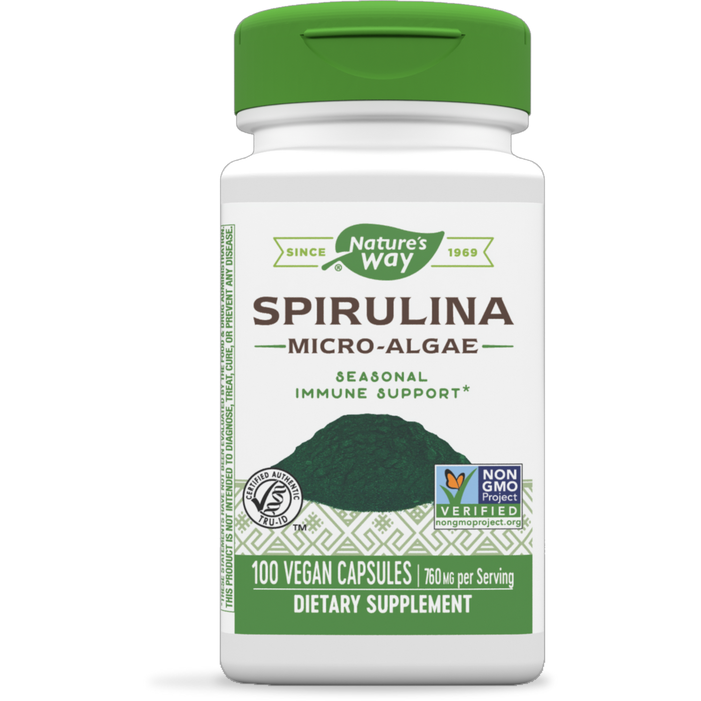 Spirulina 380 mg  Curated Wellness