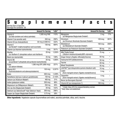 Optimal Prenatal MF 180c Curated Wellness