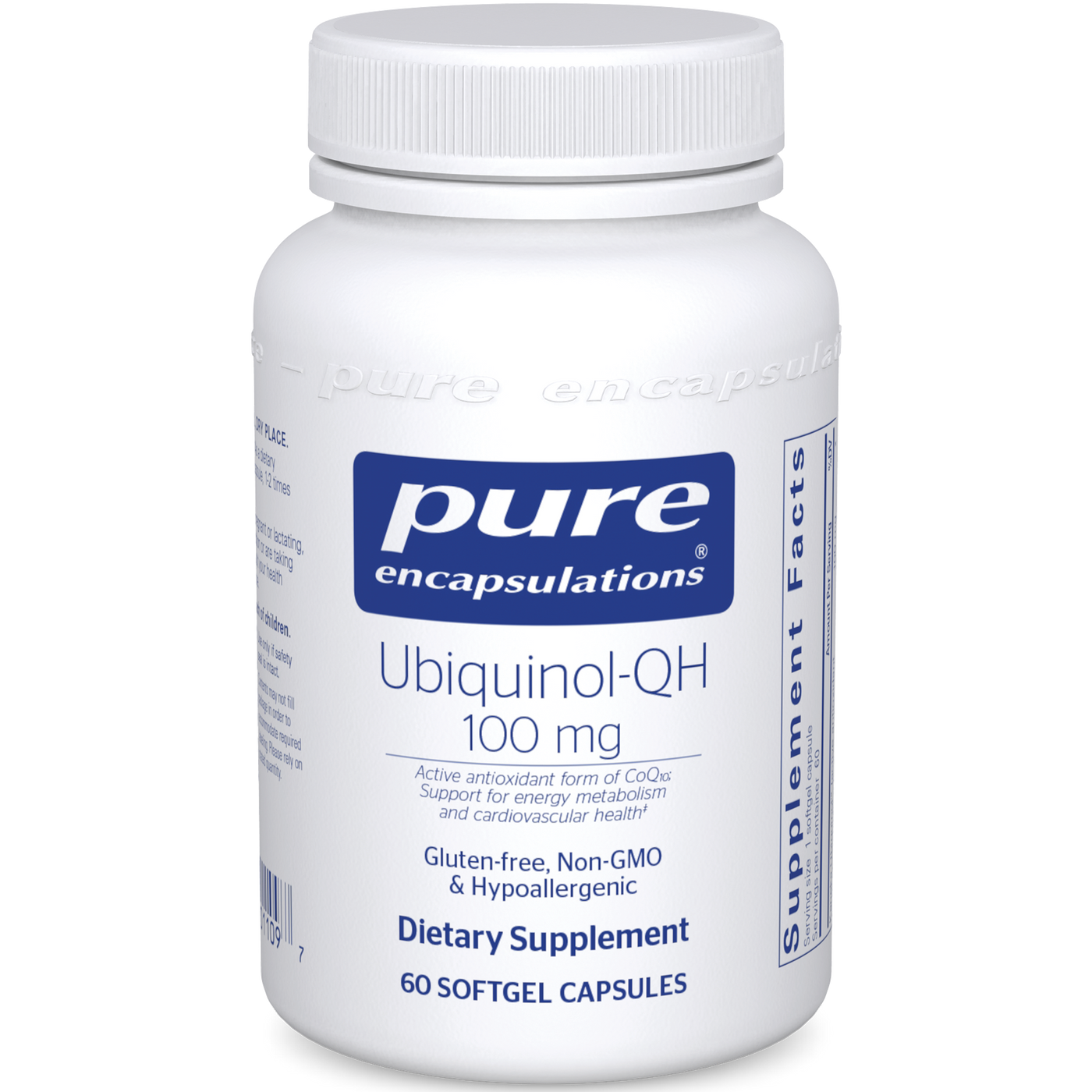 Ubiquinol-QH 100 mg  Curated Wellness