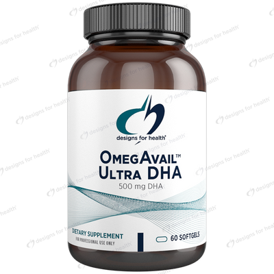 OmegAvail Ultra DHA 60 gels Curated Wellness