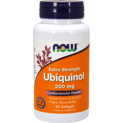 Ubiquinol Extra Strength 200 mg 60 gels Curated Wellness