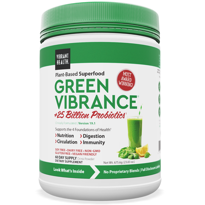 Green Vibrance 60 Servings Curated Wellness