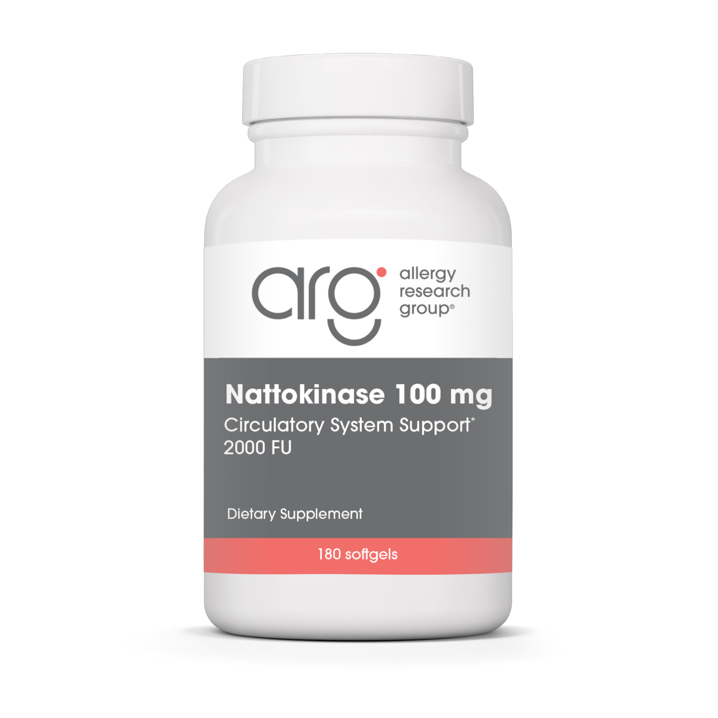 Nattokinase 100 mg NSK- SD 180 gels Curated Wellness