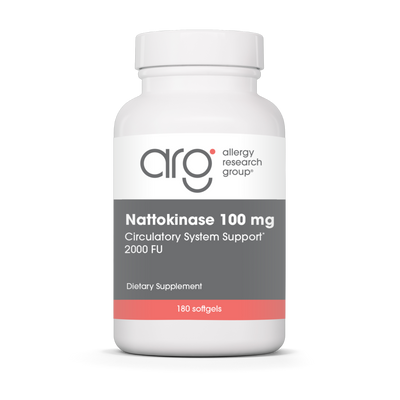 Nattokinase 100 mg NSK- SD 180 gels Curated Wellness