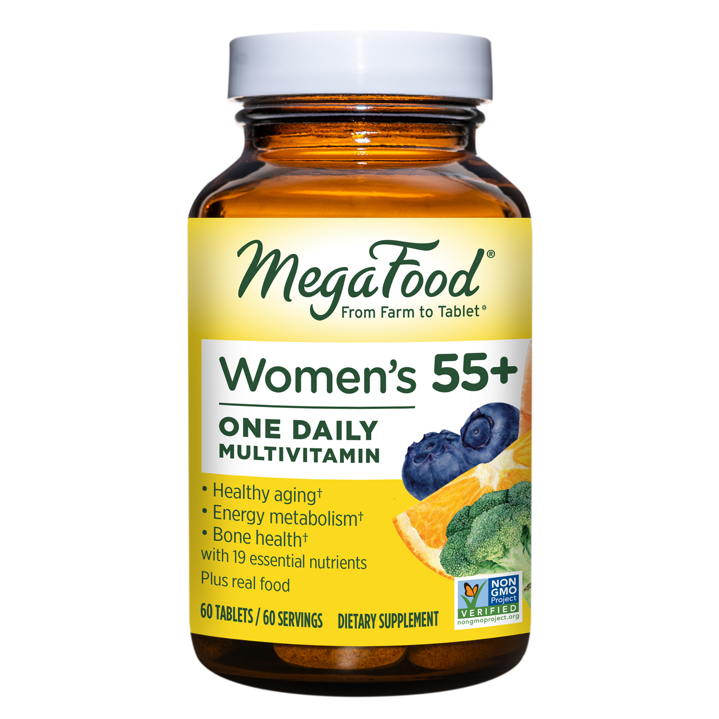 Women Over 55 One Daily 60 vegtabs Curated Wellness