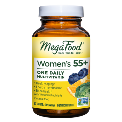 Women Over 55 One Daily 60 vegtabs Curated Wellness
