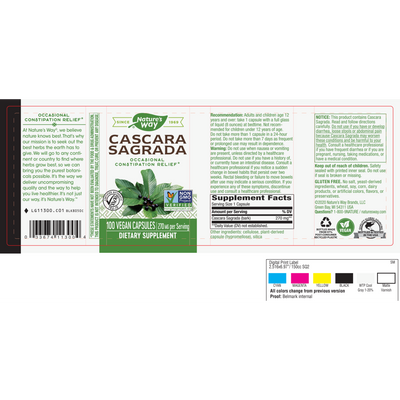 Cascara Sagrada 100c Curated Wellness