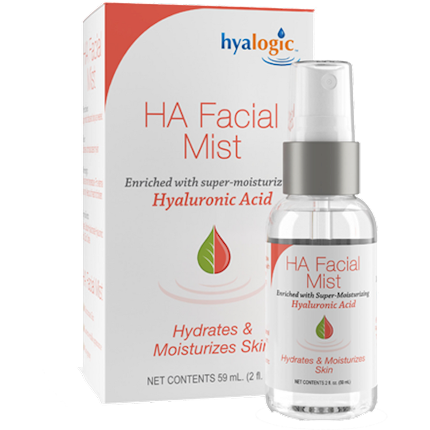 Facial Mist w/Hyaluronic Acid 2 fl oz Curated Wellness