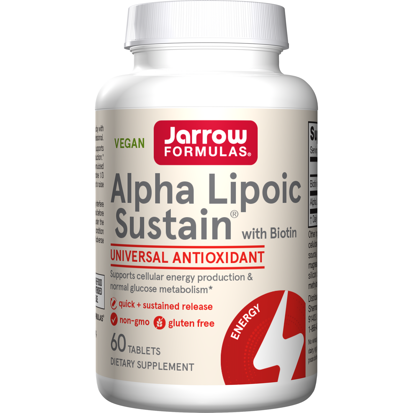 Alpha Lipoic Sustain 300 mg 60 tabs Curated Wellness