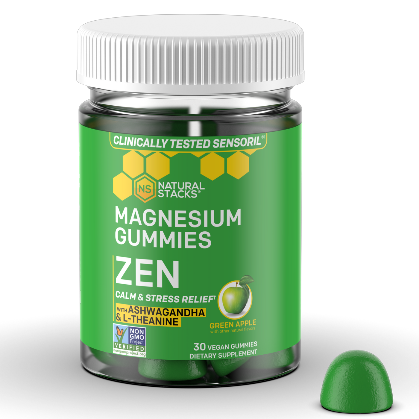 Zen Magnesium Gummies 30c Curated Wellness