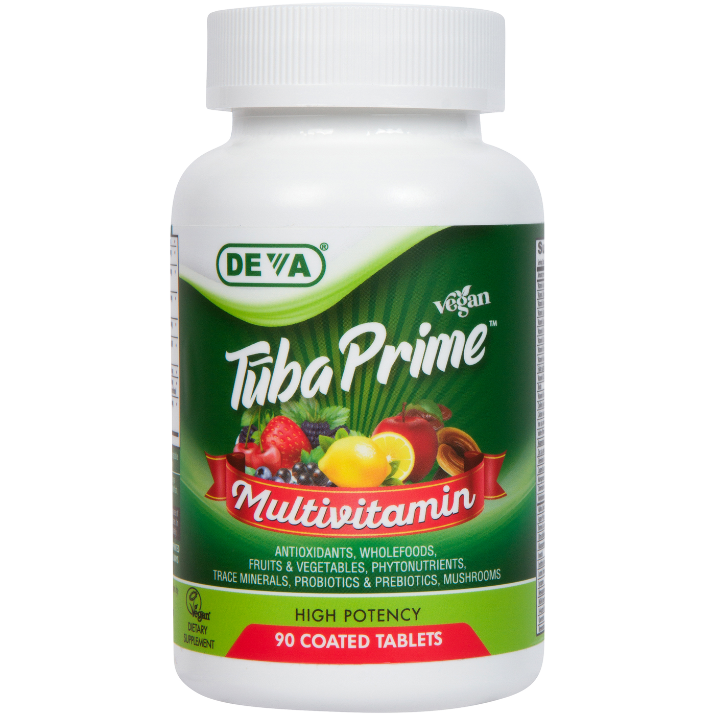 Deva Vegan Tūba Prime Multi 90tab Curated Wellness