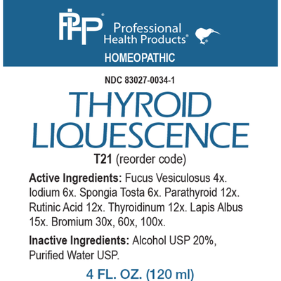 Thyroid Liquescence mL Curated Wellness