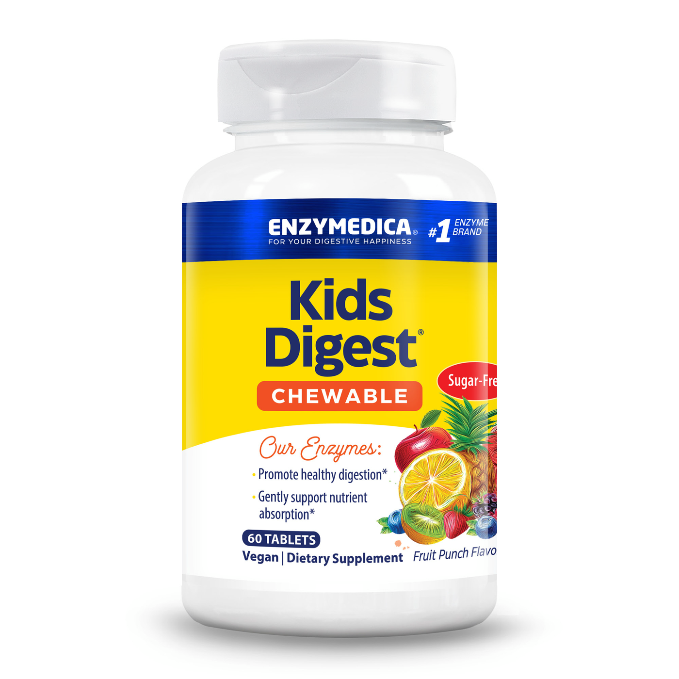 Kid's Digest 60 chewable tabs Curated Wellness