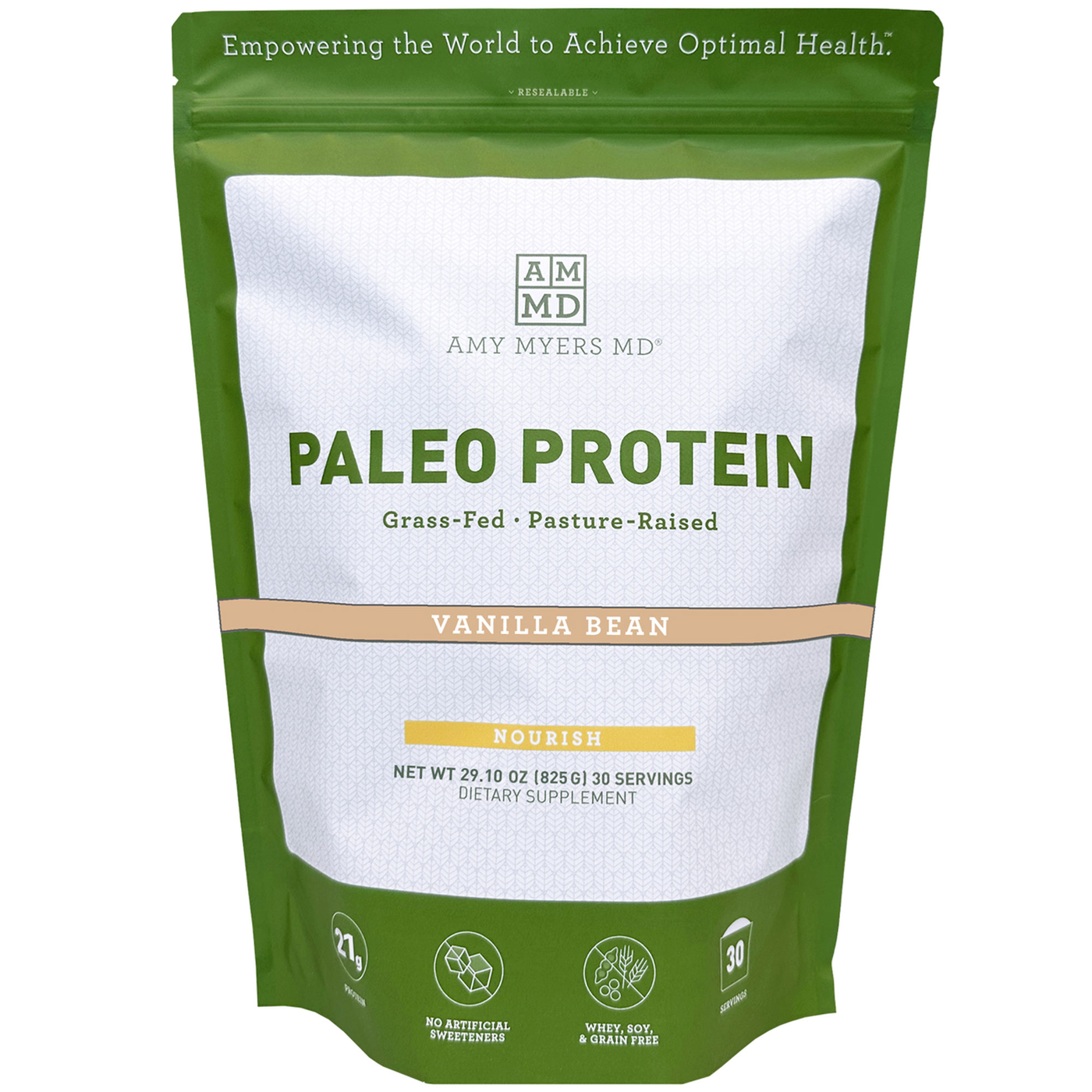 Paleo Protein Vanilla Bean  Curated Wellness