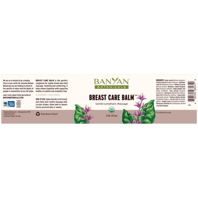 Breast Care Balm  Curated Wellness