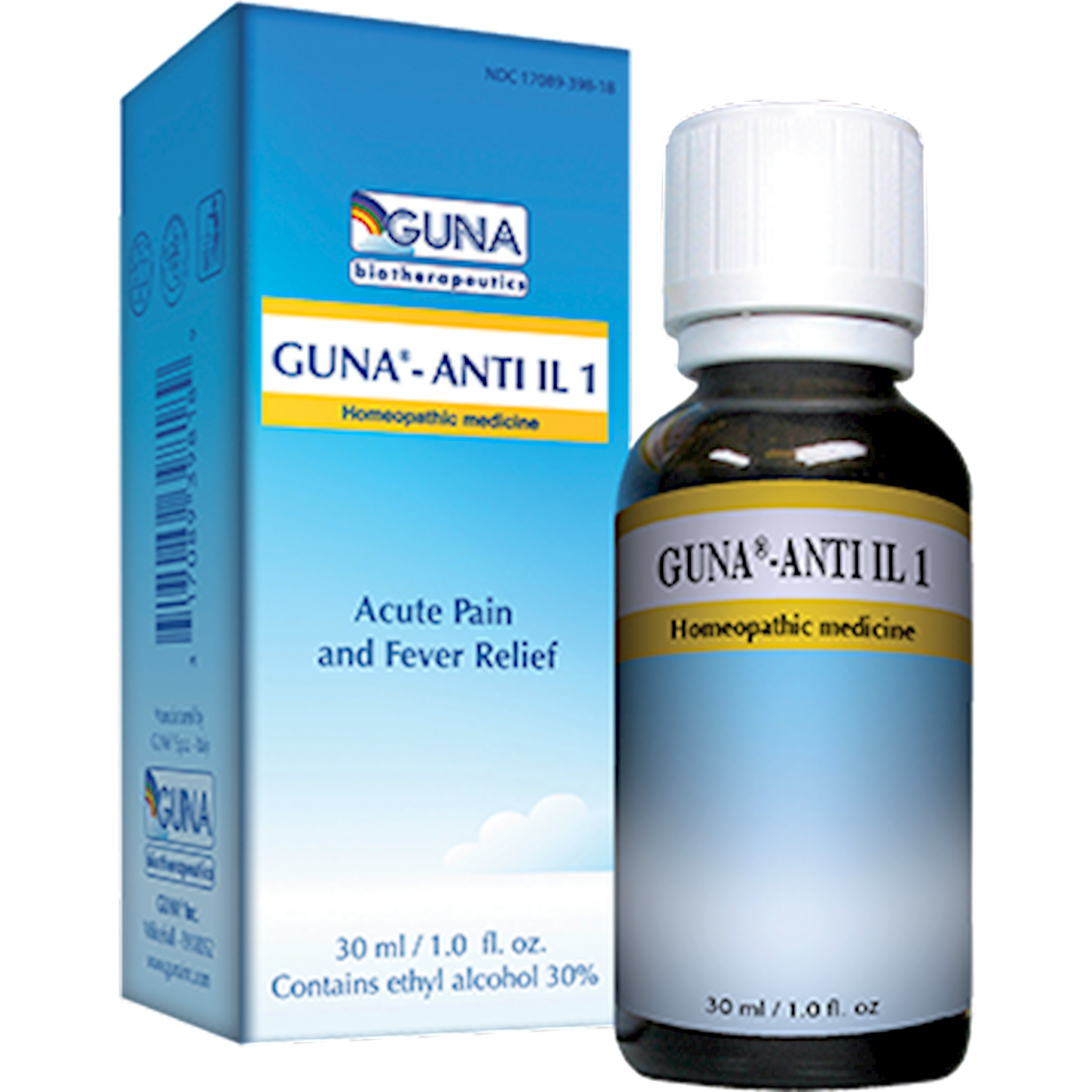 GUNA - Anti IL 1 1 fl oz Curated Wellness