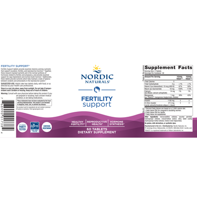 Fertility Support 60t Curated Wellness