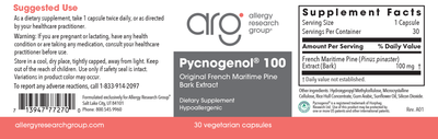 Pycnogenol 100  Curated Wellness