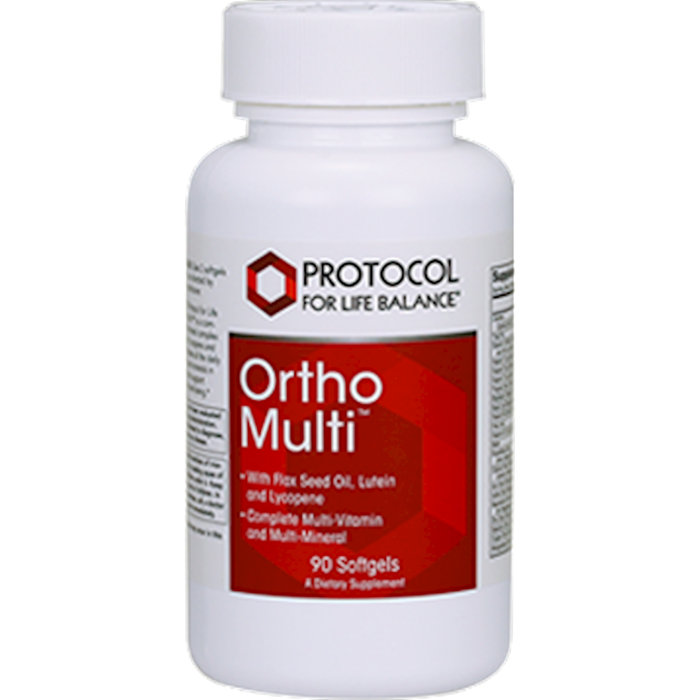 Ortho Multi w/Flax Oil 400 mg 90 gels Curated Wellness