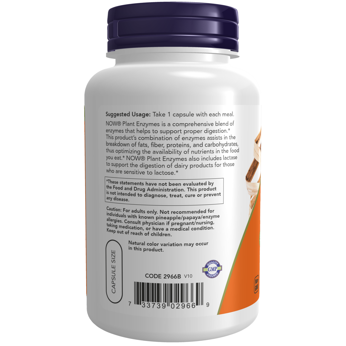 Plant Enzymes 120 vcaps Curated Wellness