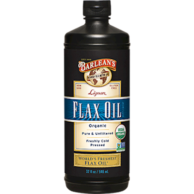 Highest Lignan Flax Oil Organic  Curated Wellness