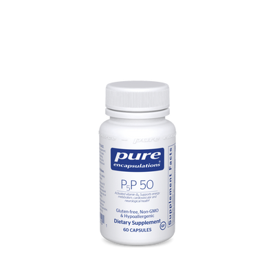 P5P50 (activated B-6) 60 vcaps Curated Wellness