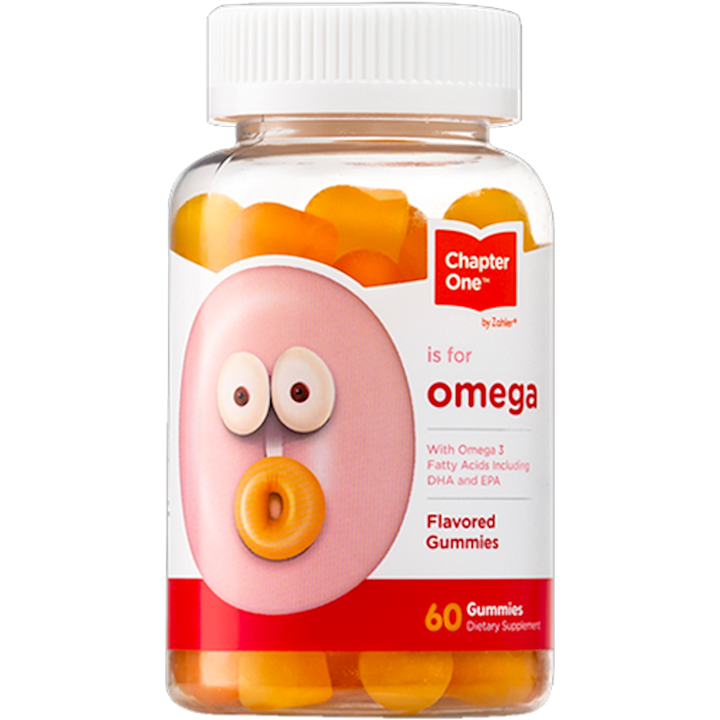 O is for Omega 60 gummies Curated Wellness