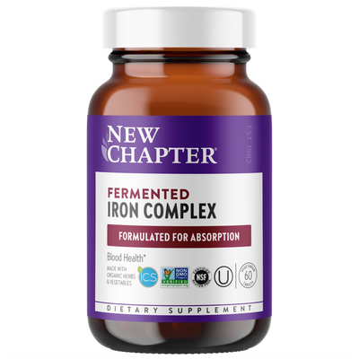 Fermented Iron Complex 60 tabs Curated Wellness