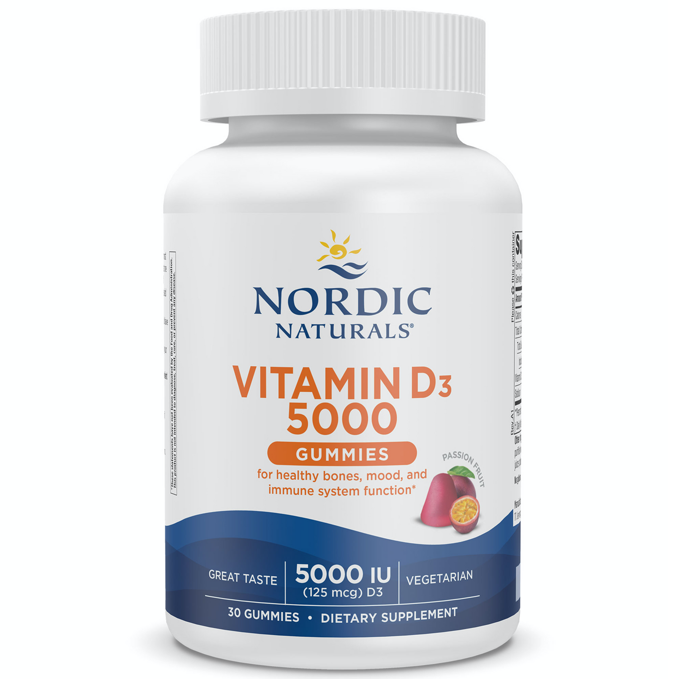 Vitamin D3 5000 Gummies 30 ct Curated Wellness