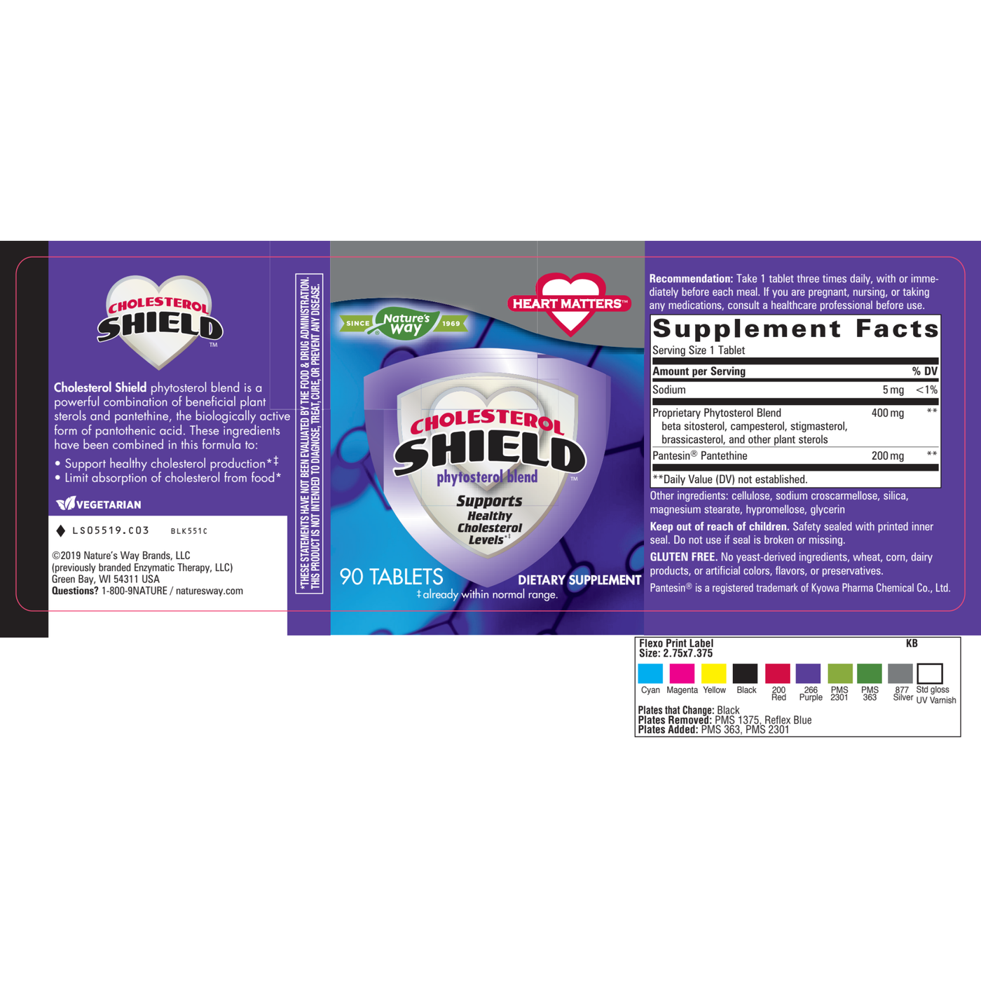 Cholesterol Shield *  Curated Wellness