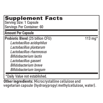 Ther-Biotic Metabolic Formula 60 vegcap Curated Wellness