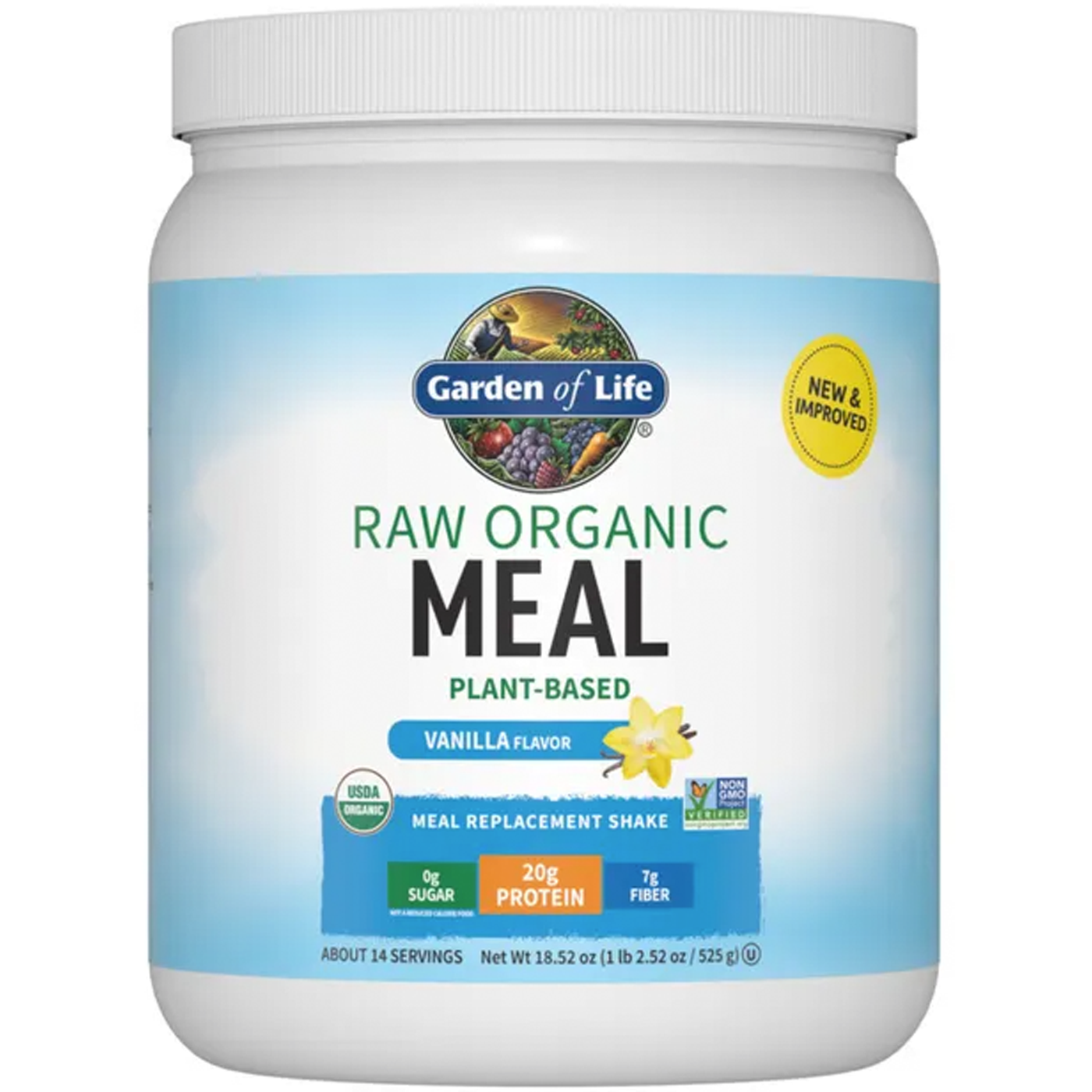 RAW Organic Meal Vanilla  Curated Wellness