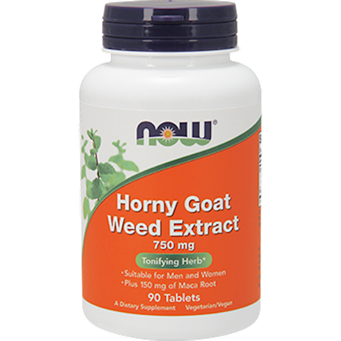 Horny Goat Weed Extract 750 mg 90 tabs Curated Wellness