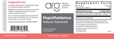 Hypothalamus 500 mg  Curated Wellness