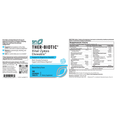 Ther-Biotic Vital-Zymes 180 chews