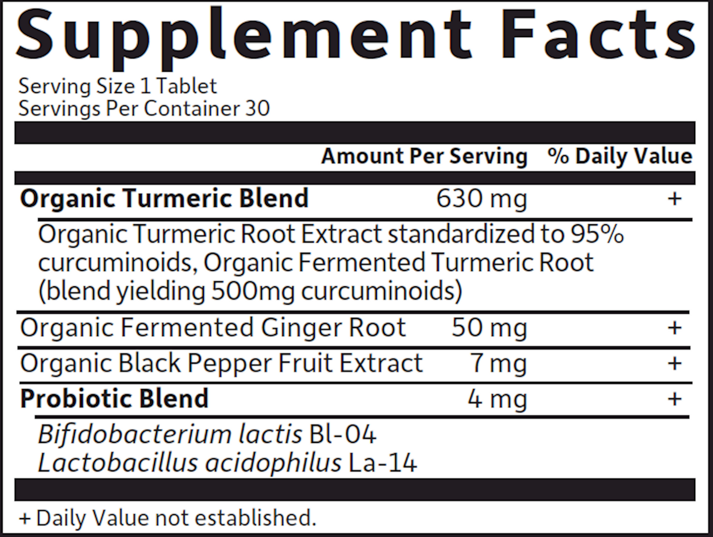 Maximum Strength Turmeric, Org  Curated Wellness