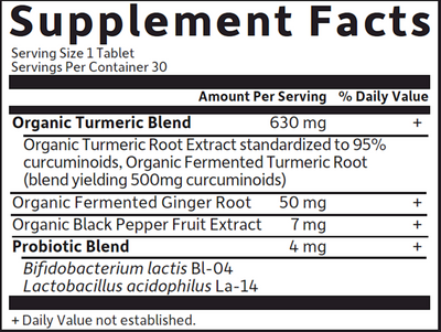 Maximum Strength Turmeric, Org  Curated Wellness