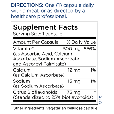 Buffered Vitamin C 500 mg 90c Curated Wellness