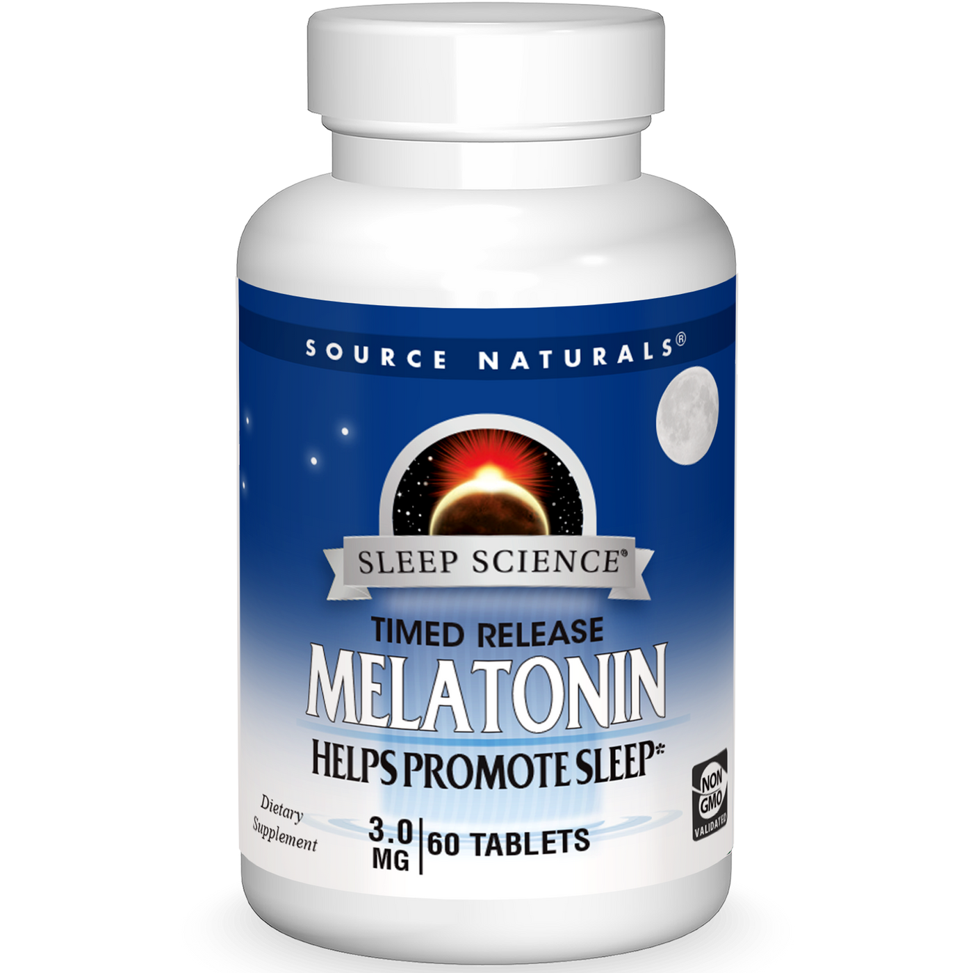 Melatonin Timed-Release 3mg  Curated Wellness